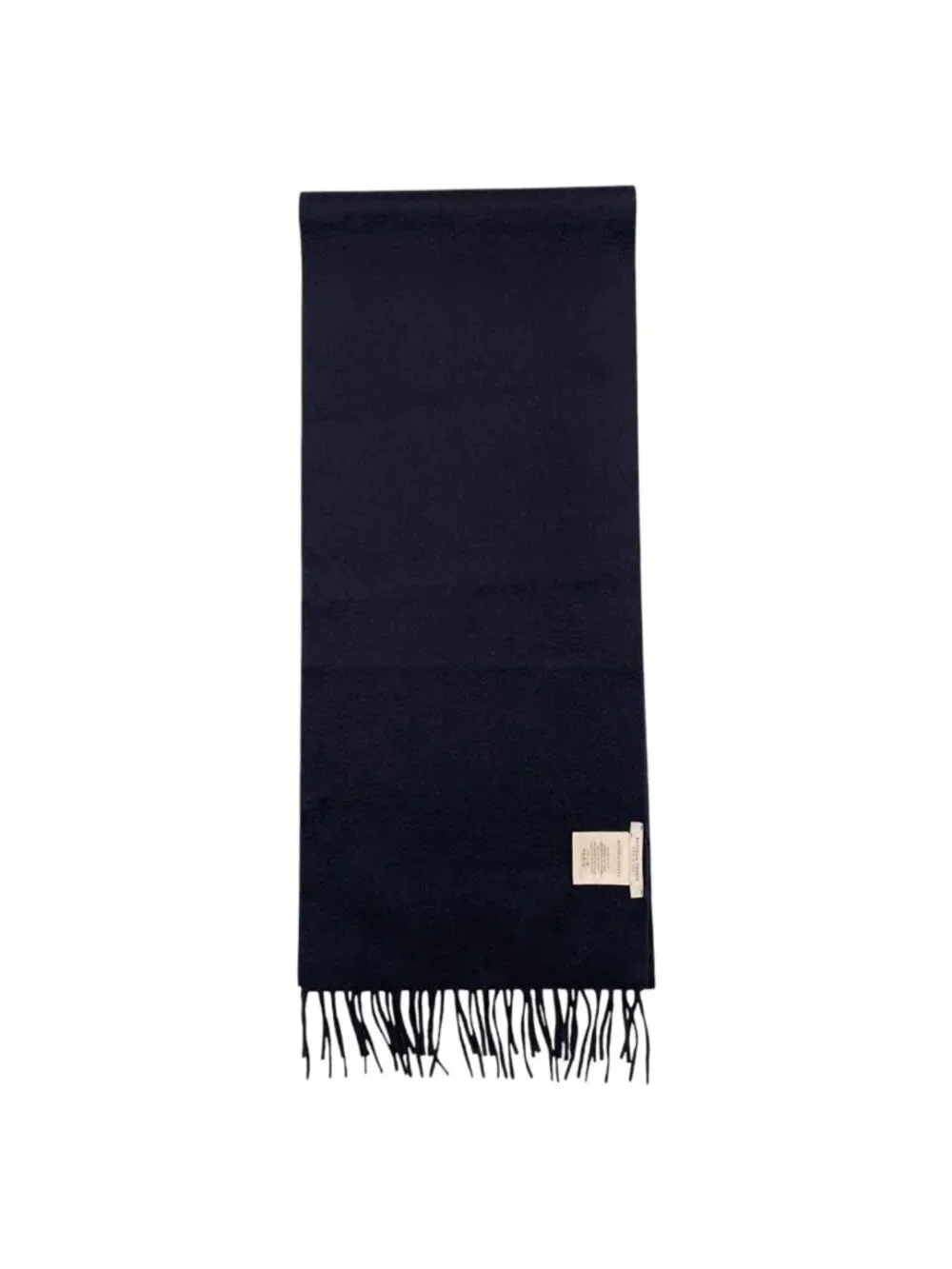 Bottega Veneta Scarf Logo Cashmere Navy